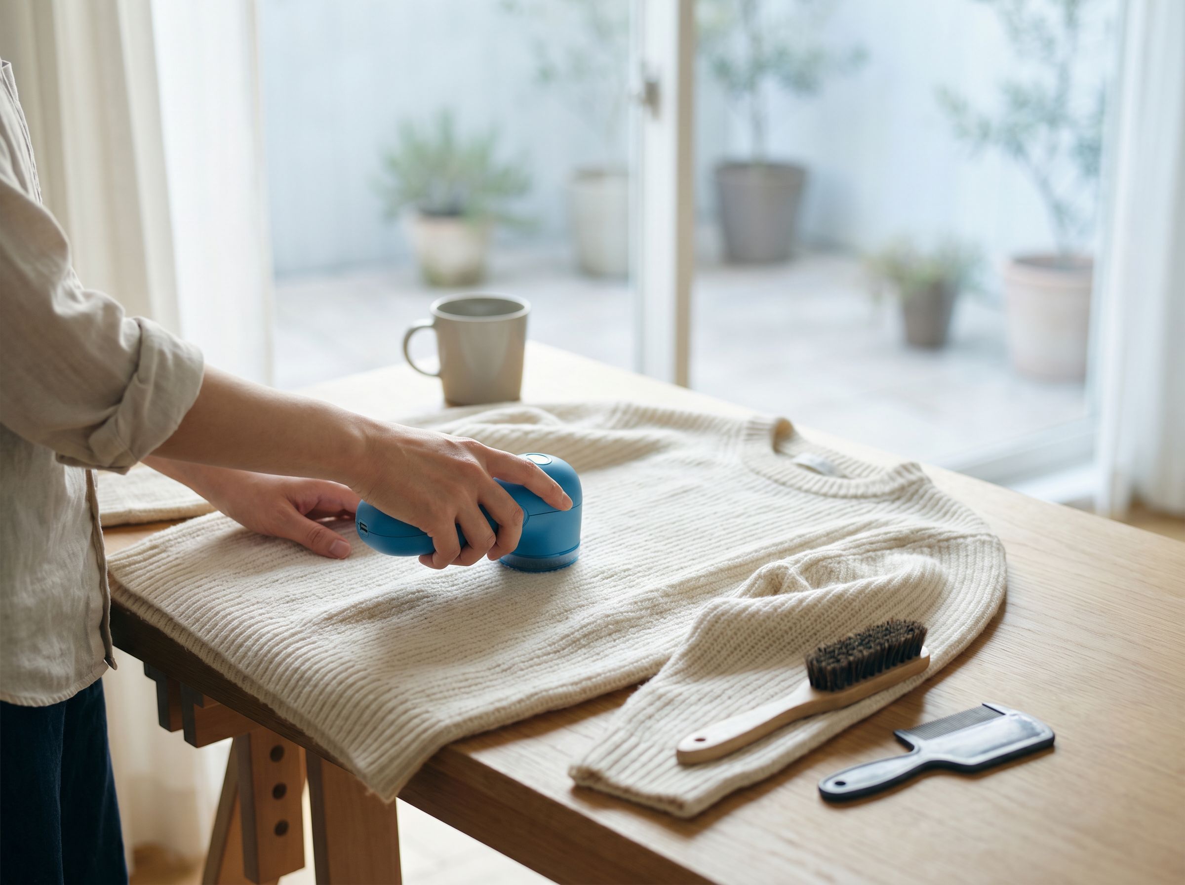 Vêtements et textiles renouvelés grâce à l’anti-bouloche