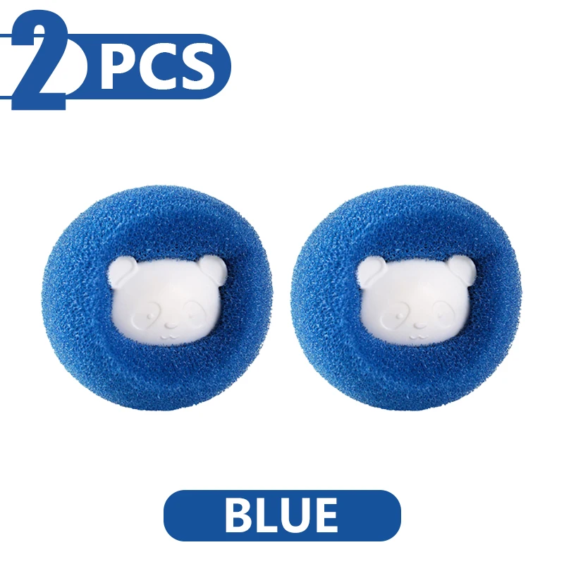 boule attrape-poils pour lave-linge réutilisable
